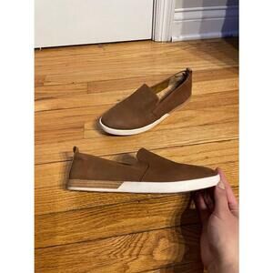 NWOT Kork-Ease Peyton Leather Slip-On Sneakers preppy work tomboy 8.5 moccasin